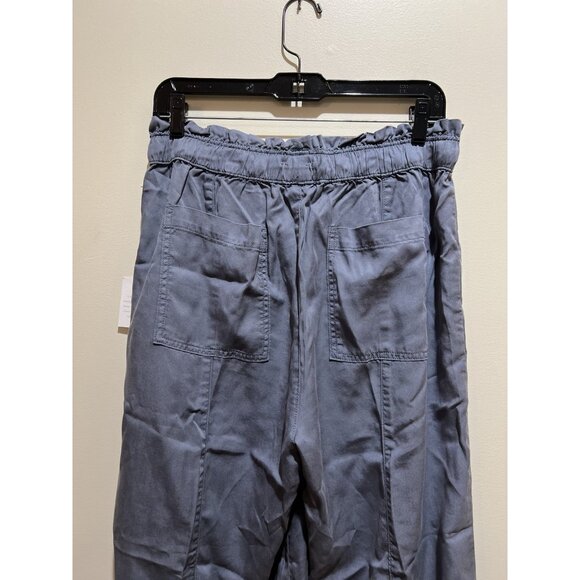 NWT ~ Nicole Miller Wide Leg Pants Blue\Gray Size M~ Vintage Look Wash - Picture 10 of 10